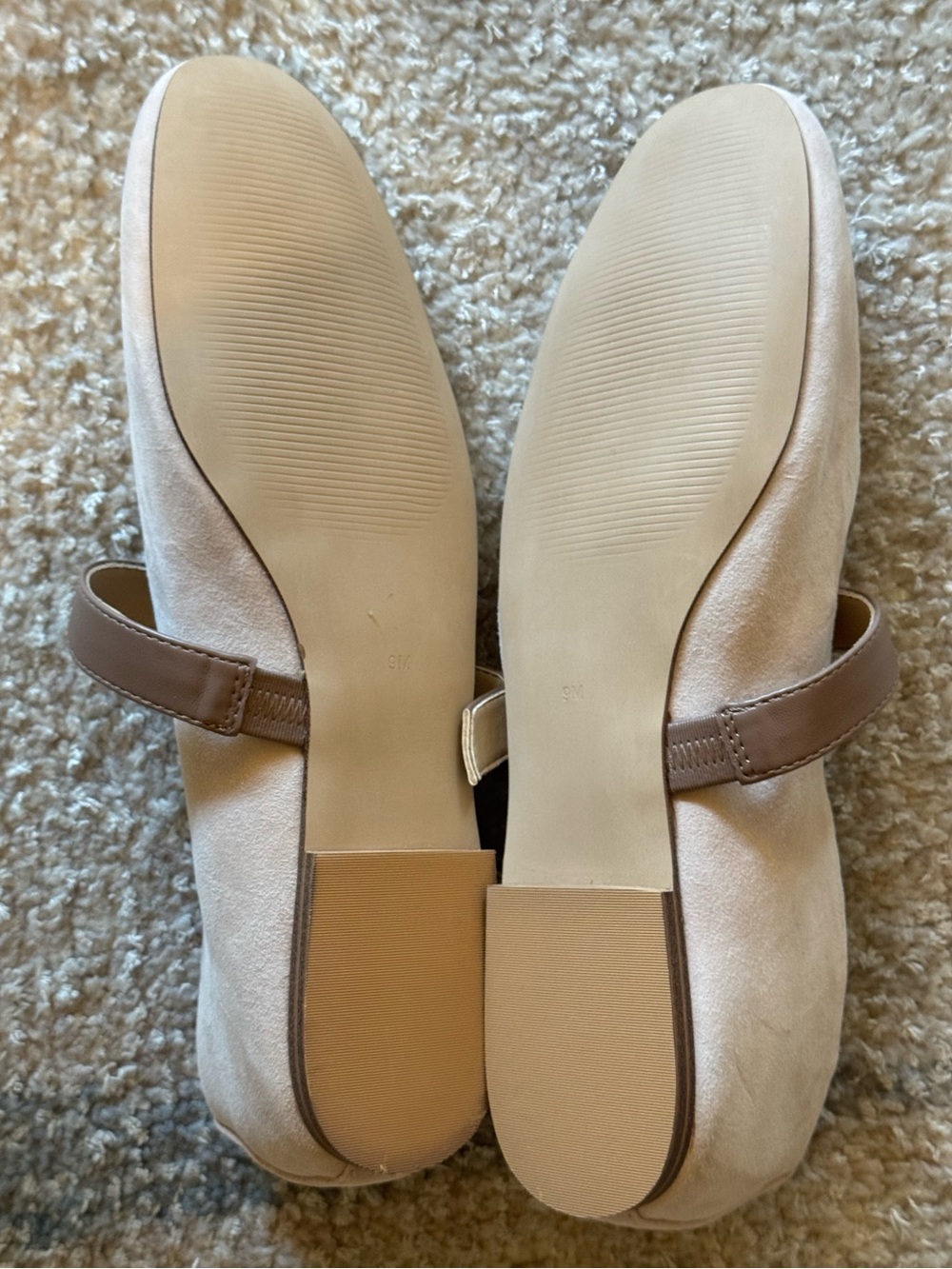 NEW Steve Madden Lucia Mary Jane Flat in Taupe Suede - Picture 11 of 12